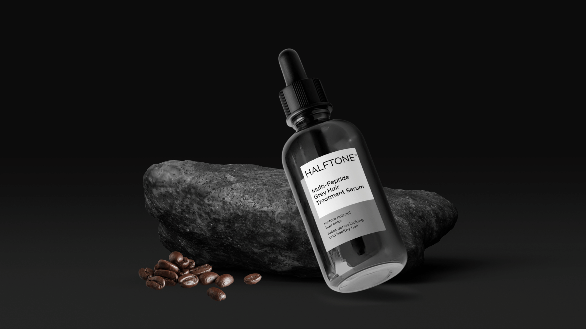 Multi-Peptide Grey Hair Growth Treatment Serum, Front Website Banner