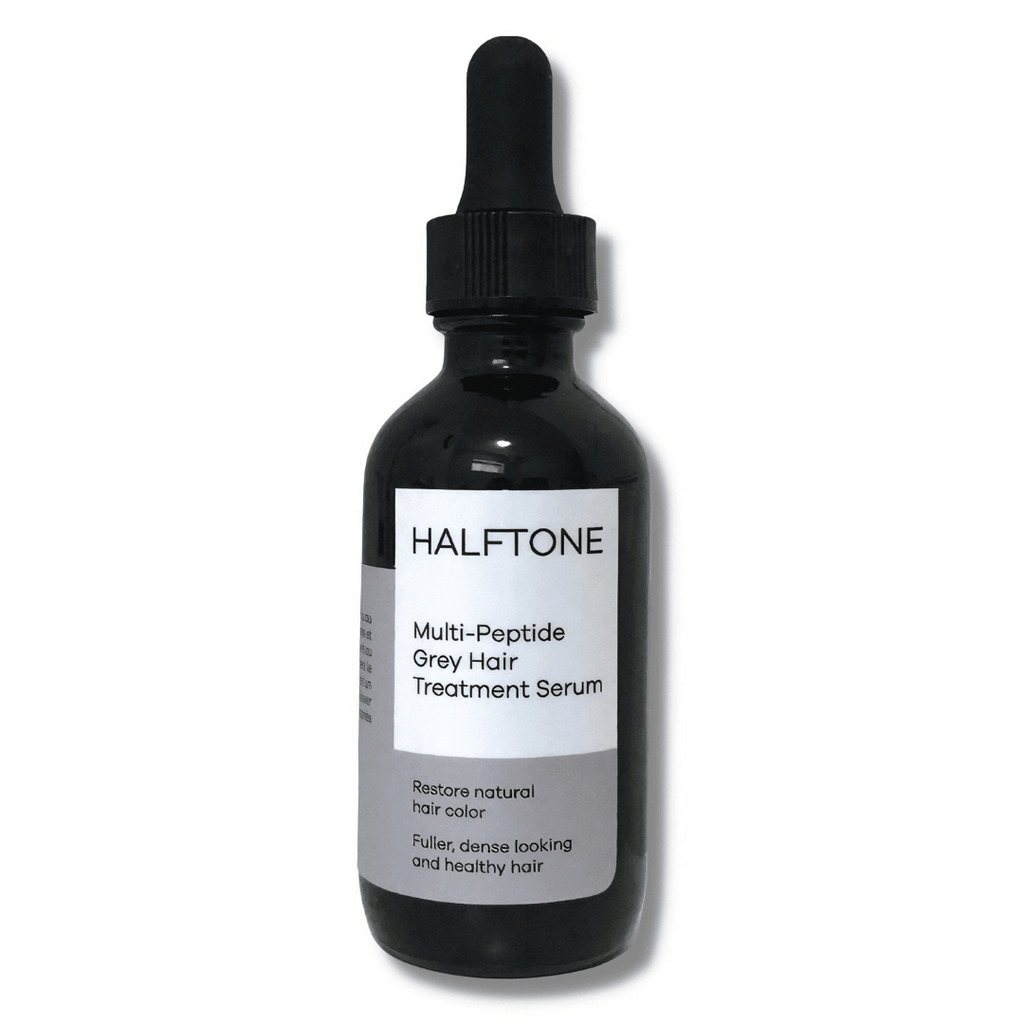 Multi-Peptide Grey Hair Treatment Serum - Advanced Hair Growth & Grey Hair Solution Silverfree Greyverse Capixyl