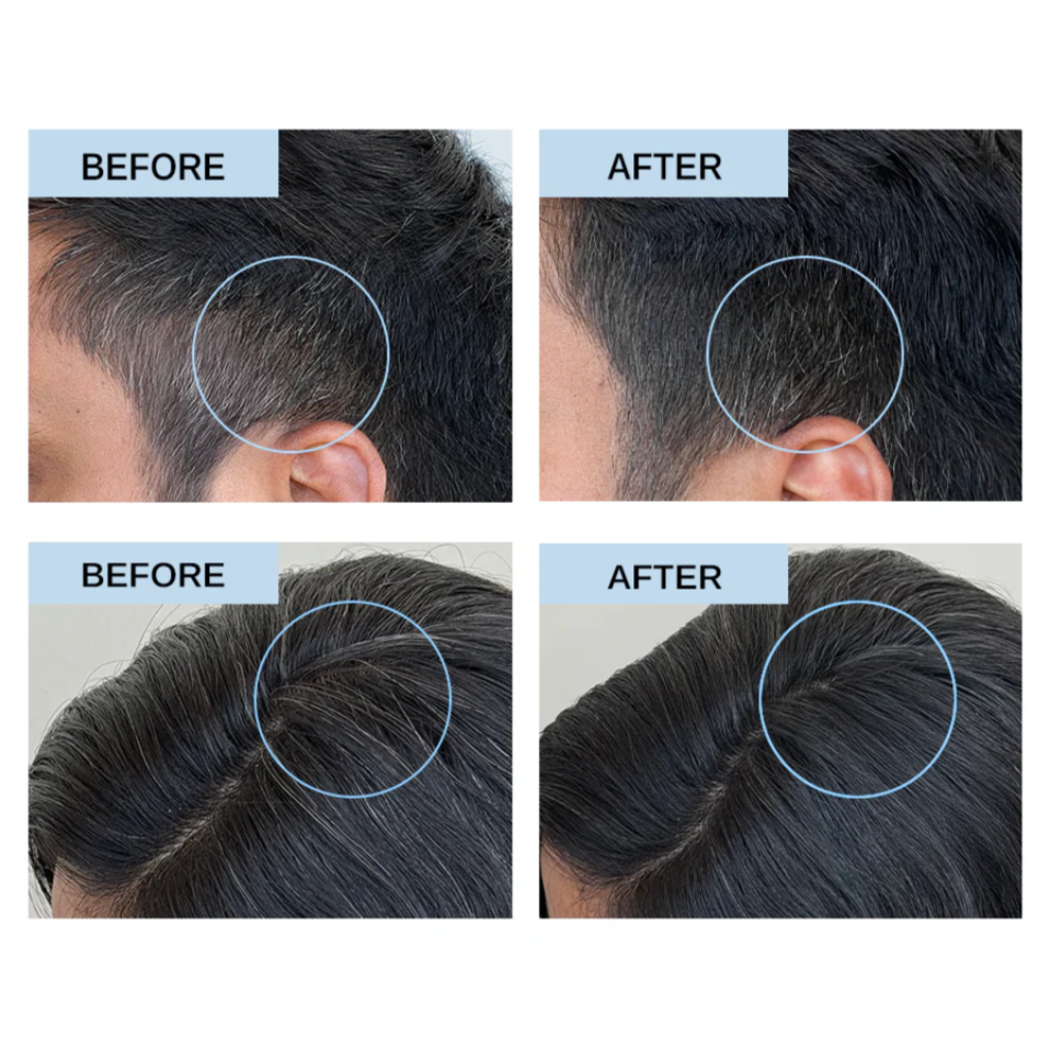 Sérum de traitement multi-peptides pour cheveux gris